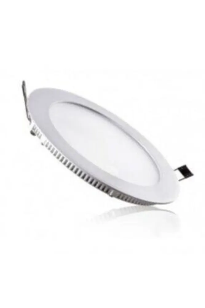 170mm 15w 1200lm 6500k 20x170x190mm Beyaz Sa Yuvarlak Led Panel Armatür
