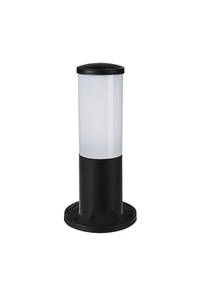 Bollards Bahçe Aydınlatma Armatürü Beyaz 9,5cm X 30cm X 15cm