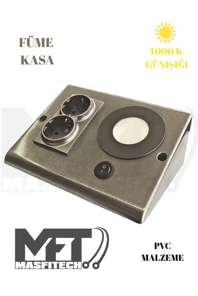 Dolap & Tezgah Altı Prizli Aydınlatma 3 Watt (GÜN IŞIĞI 4000K) 1306-140