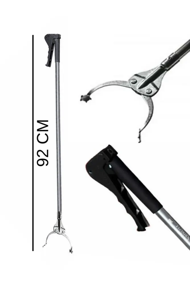 Toplama Aparatı Çok Amaçlı 92 cm Füme Renk