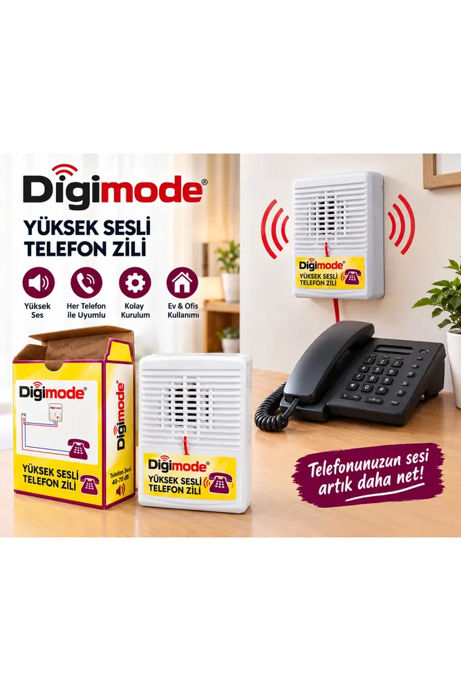 Yüksek Sesli Telefon Zili