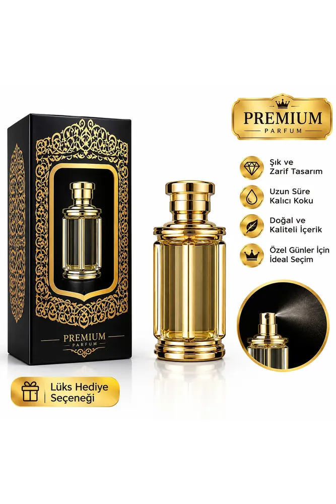 Premium Parfüm Erkek Kadın Kalıcı Koku Şık Tasarımlı Lüks Hediye Parfüm