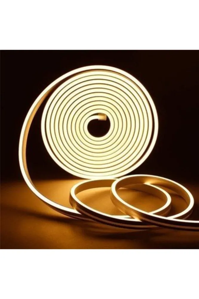 4342-02 12v Dc 3300k Günışığı Şerit Neon Led 5 Metre