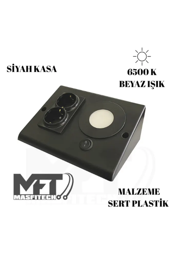 Prizli Dolap Altı LED Aydınlatma 3W Beyaz Işık – Mutfak Tezgah Altı Şık ve Kullanışlı Çözüm