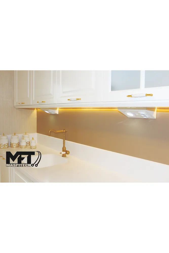 Dolap & Tezgah Altı Prizli Aydınlatma 3 Watt (BEYAZ IŞIK) 1305-65