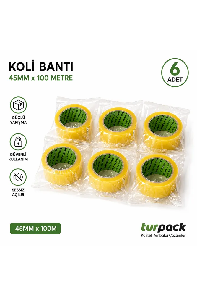 Turapack Koli Bantı 45x100 Mt 1.kalite